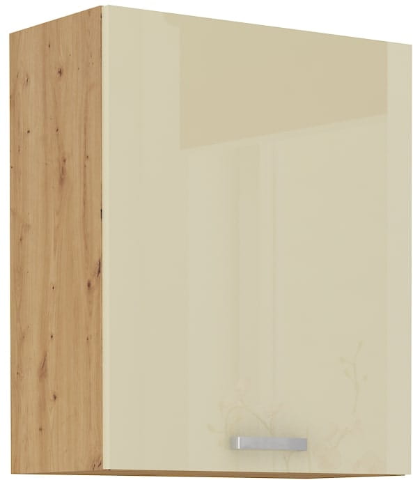 Szafka kuchenna górna w kolorze krem/dąb artisan kolekcja ARTISAN HG 60 G-72 1F