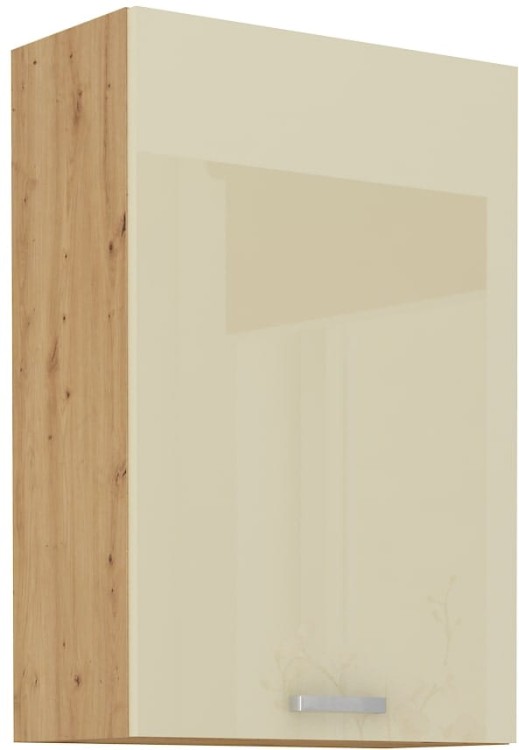 Szafka kuchenna górna w kolorze krem/dąb artisan kolekcja ARTISAN HG 60 G-90 1F