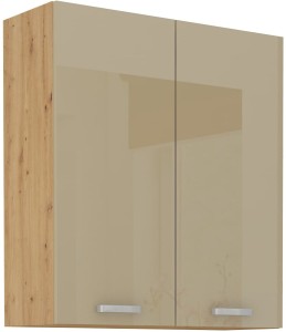 Szafka kuchenna wisząca górna ARTISAN HG 80 G-90 2F Cappucino/Dąb Artisan