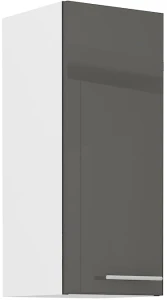 Szafka kuchenna wisząca górna LARA 30 G-72 1F Grafit/Biały