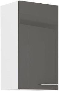 Szafka kuchenna wisząca górna LARA 40 G-72 1F Grafit/Biały