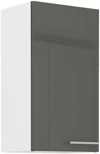Szafka kuchenna wisząca górna LARA 40 G-72 1F Grafit/Biały