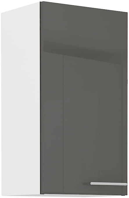 Szafka wisząca górna LARA 40 G-72 1F Grafit/Biały