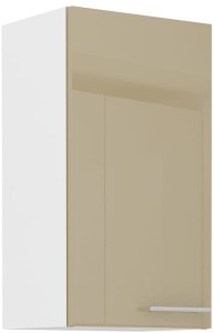 Szafka kuchenna wisząca górna LARA 40 G-72 1F Cappucino/Biały