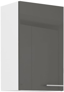 Szafka kuchenna wisząca górna LARA 45 G-72 2F Grafit/Biały