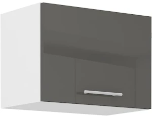 Szafka kuchenna wisząca górna LARA 50 GU-36 1F Grafit/Biały