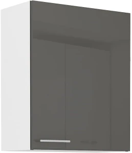 Szafka kuchenna wisząca górna LARA 60 G-72 1F Grafit/Biały