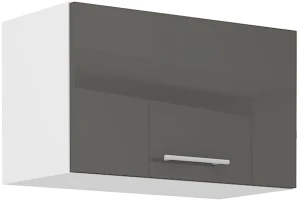 Szafka kuchenna wisząca górna LARA 60 GU-36 1F Grafit/Biały
