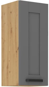 Szafka kuchenna wisząca górna LUNA 30 G-72 1F Szary/Dąb Artisan