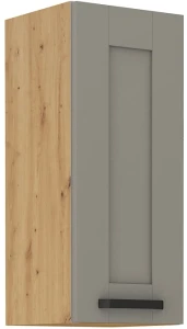 Szafka kuchenna wisząca górna LUNA 30 G-72 1F Gliniasty Szary/Dąb Artisan