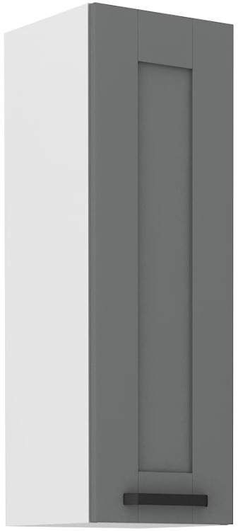 Szafka kuchenna Luna 30 G-90 w kolorze szary/biały