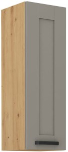 Szafka kuchenna wisząca górna LUNA 30 G-90 1F Gliniasty Szary/Dąb Artisan
