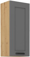 Szafka kuchenna Luna w kolorze szary/dąb artisan o wymiarze 40 G-90 1F