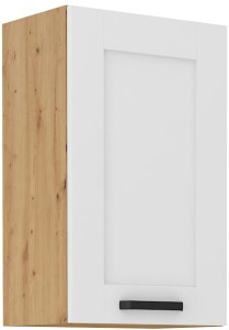 Szafka kuchenna wisząca górna LUNA 45 G-72 1F Biały/Dąb Artisan