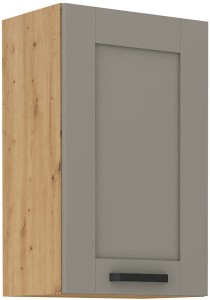 Szafka kuchenna wisząca górna LUNA 45 G-72 1F Gliniasty Szary/Dąb Artisan