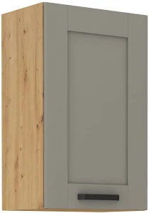 Szafka kuchenna wisząca górna LUNA 45 G-72 1F Gliniasty Szary/Dąb Artisan