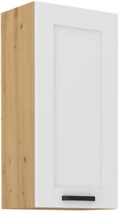 Szafka kuchenna wisząca górna LUNA 45 G-90 1F Biały/Dąb Artisan