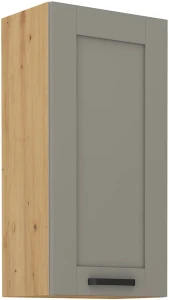Szafka kuchenna wisząca górna LUNA 45 G-90 1F Gliniasty Szary/Dąb Artisan