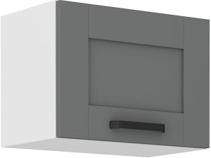 Szafka kuchenna wisząca górna LUNA 50 GU-36 1F Szary/Biały