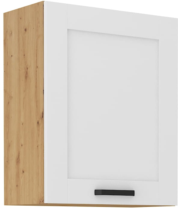Górna szafka wisząca do kuchni z kolekcji LUNA 60 G-72 1F Dąb artisan/Biały