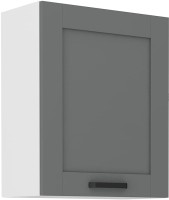Górna szafka wisząca do kuchni z kolekcji LUNA 60 G-72 1F Szary/Biały