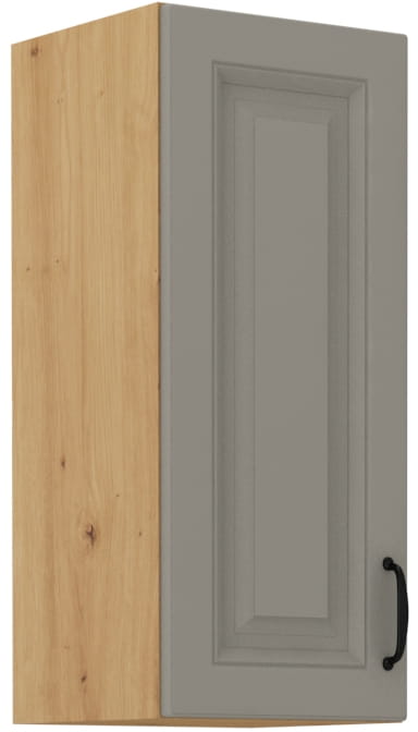 Górna szafka kuchenna wisząca  STILO 30 G-72 1F Gliniasty Szary/Dąb Artisan