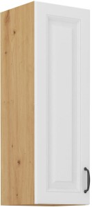 Szafka kuchenna wisząca górna STILO 30 G-90 1F Biały/Dąb Artisan