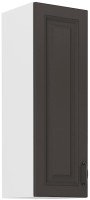 Szafka wysoka górna STILO 30 G-90 1F Grafit/Biały