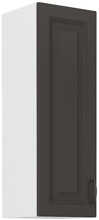 Szafka wysoka górna STILO 30 G-90 1F Grafit/Biały