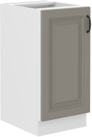Szafka Gliniasty Szary/Biały kuchenna dolna STILO 40 D 1F