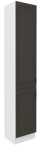 Wysoka szafka kuchenna słupek STILO 40 DK-210 2 F Grafit/Biały