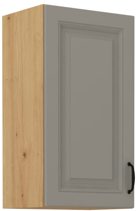 wisząca górna szafka STILO 40 G-72 1F Gliniasty Szary/Dąb Artisan