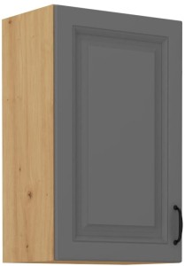 Szafka kuchenna wisząca górna STILO 45 G-72 1F Szary/Dąb Artisan