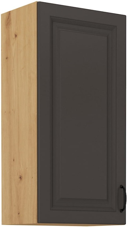 Szafka STILO kuchenna wisząca górna  45 G-90 1F Grafit/Artisan