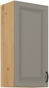Szafka kuchenna wisząca górna STILO 45 G-90 1F Gliniasty Szary/Dąb Artisan