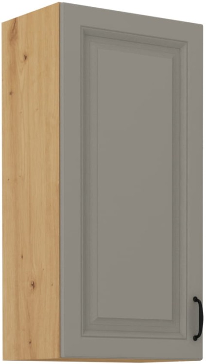 wisząca górna STILO 45 G-90 1F szafka kuchenna Gliniasty Szary/Dąb Artisan