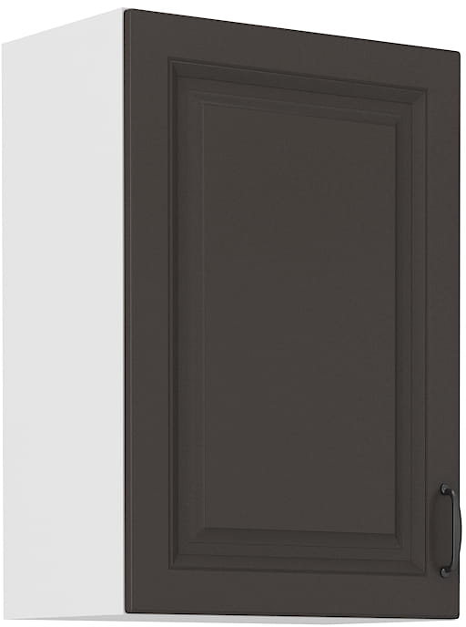 Szafka STILO 50 G-72 1F kuchenna wisząca górna  Grafit/Biały