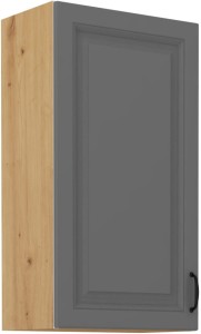 Szafka kuchenna wisząca górna STILO 50 G-90 1F Szary/Dąb Artisan