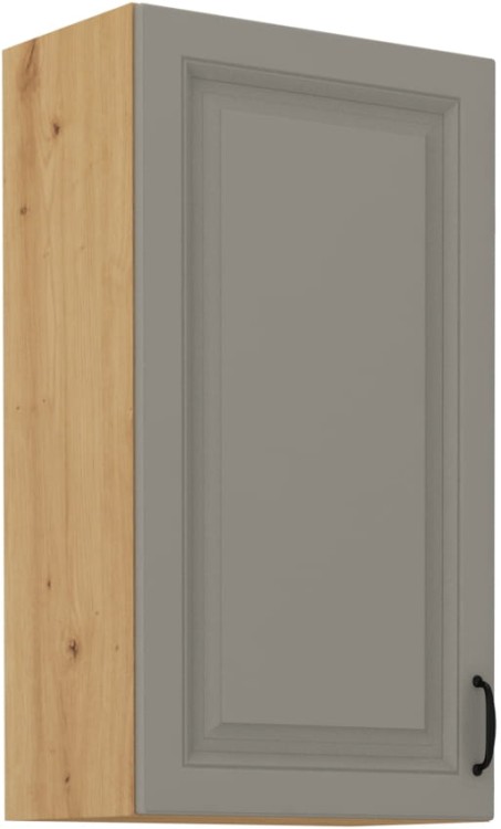 Szafka wisząca STILO 50 G-90 1F Gliniasty Szary/Dąb Artisan