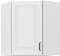 STILO 58x58 GN-72 1F Narożna szafka kuchenna wisząca górna Biały/Biały
