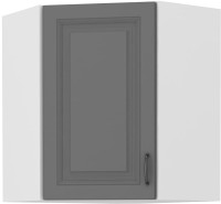 STILO 58x58 GN-72 1F Szafka kuchenna wisząca górna narożna  Szary/Biały