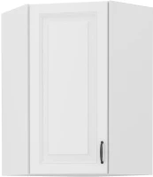 Szafka kuchenna STILO 58x58 GN-90 1F wisząca górna narożna  Biały/Biały