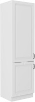 słupek  do kuchni STILO 60 DK-210 2 F Biały/Biały