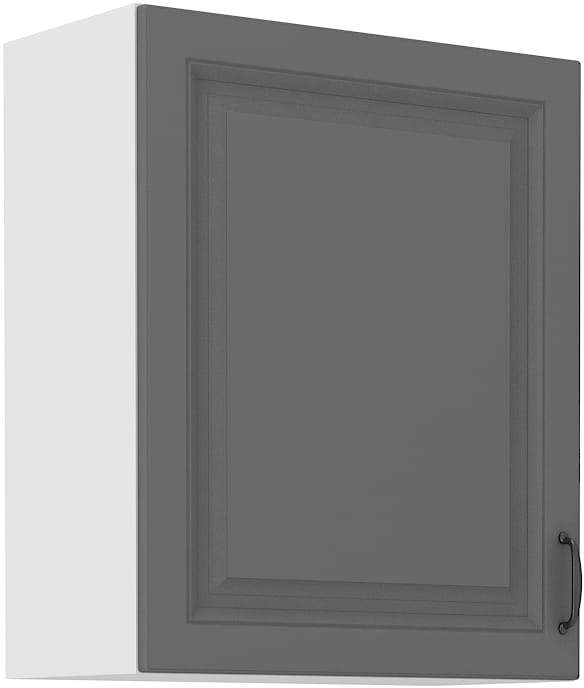 Szafka wisząca STILO 60 G-72 1F Szary/Biały