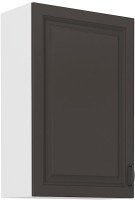 Szafka do kuchni STILO 60 G-90 1F Grafit/Biały