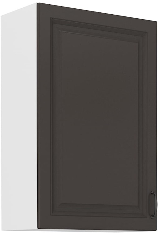 Szafka do kuchni STILO 60 G-90 1F Grafit/Biały
