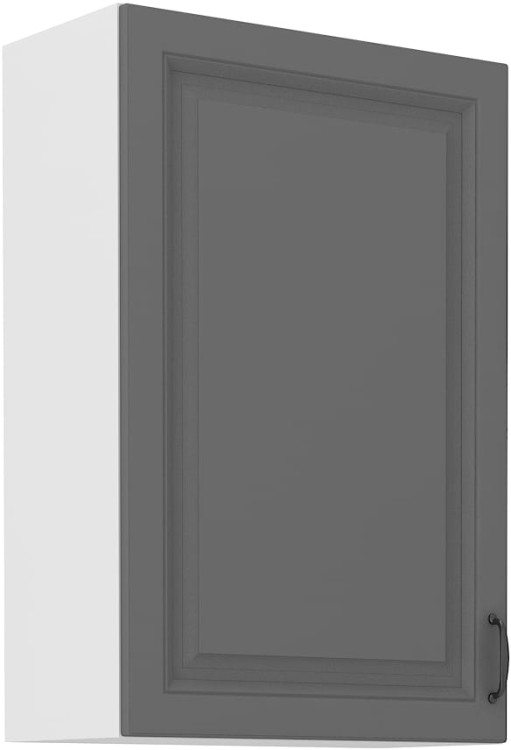 Szafka wisząca STILO 60 G-90 1F Szary/Biały
