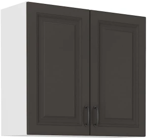 Szafka kuchenna wisząca górna STILO 80 G-72 2F Grafit/Biały