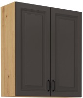 Szafka STILO 80 kuchenna wisząca górna  G-90 2F Grafit/Artisan