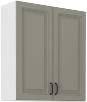 Szafka kuchenna STILO 80 G-90 2F wisząca  Gliniasty Szary/Biały